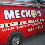 Mecko's service vehicle